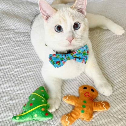 Oh Snap! Gingerbread Cat Toy