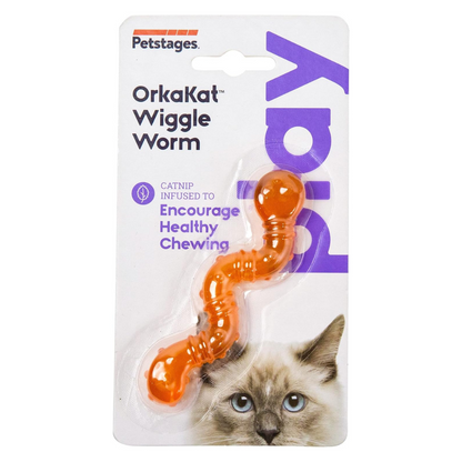 Wiggle Worm Cat Chew Toy