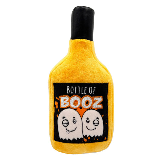 Bottle of Booz Dog Toy