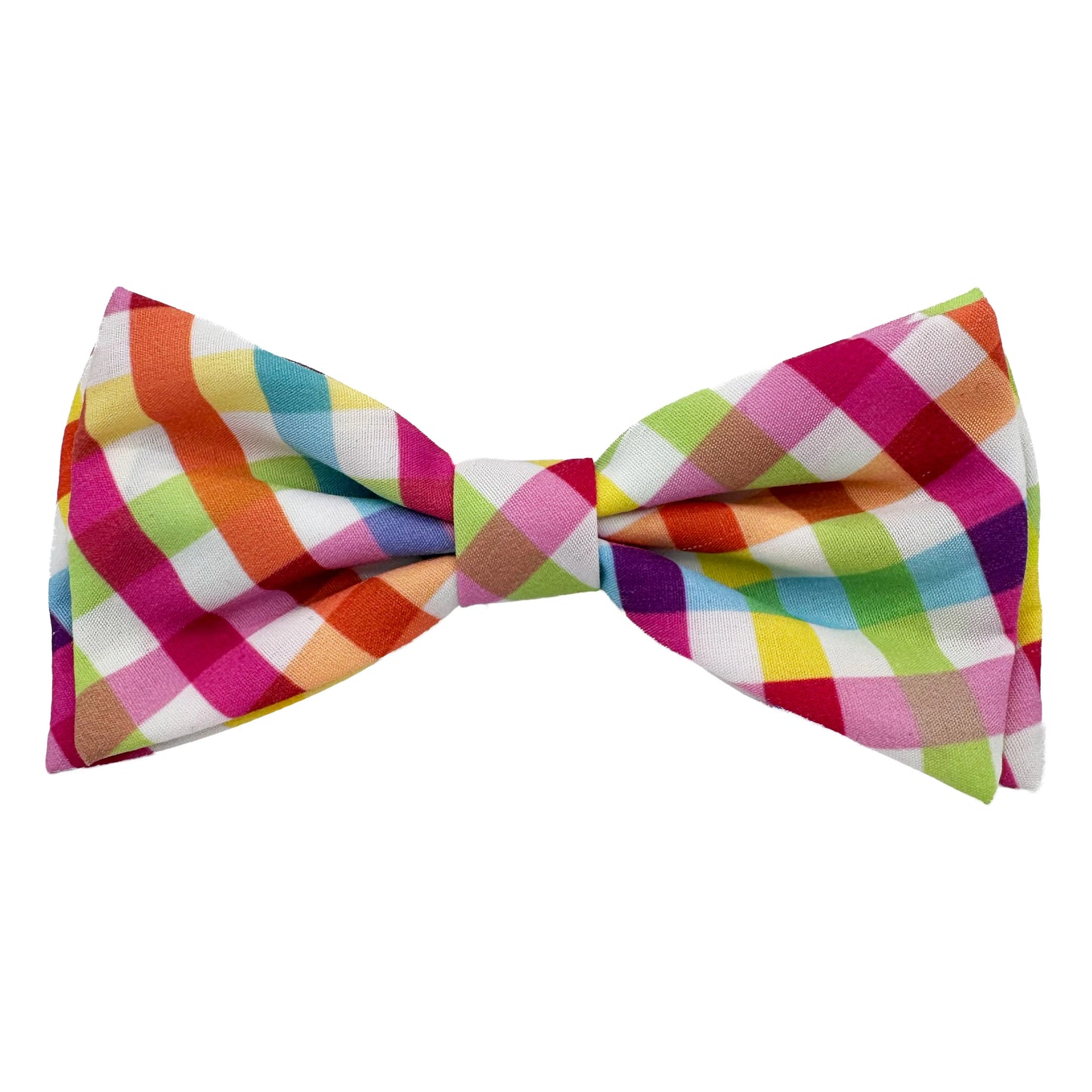 Yellow/Orange Checkered Bow Tie - Multiple Sizes Available