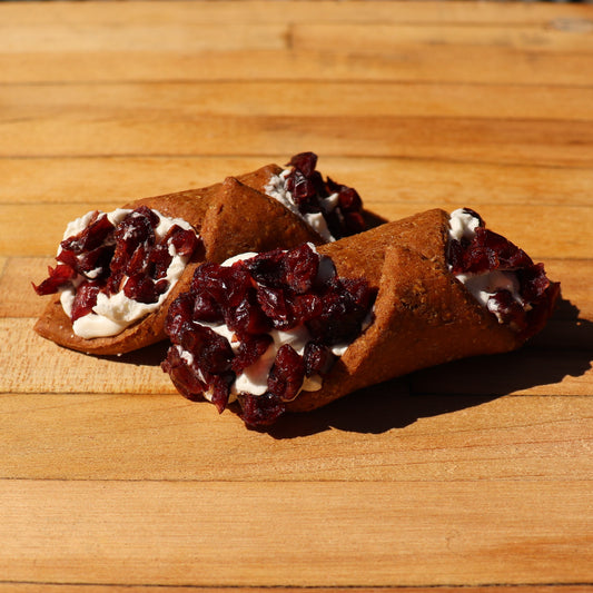 Gourmet Cranberry Cannoli Dog Treat