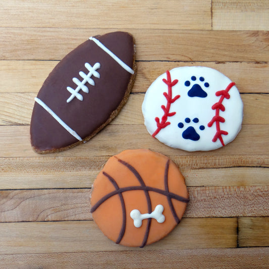 Frosted Sports Dog Treat